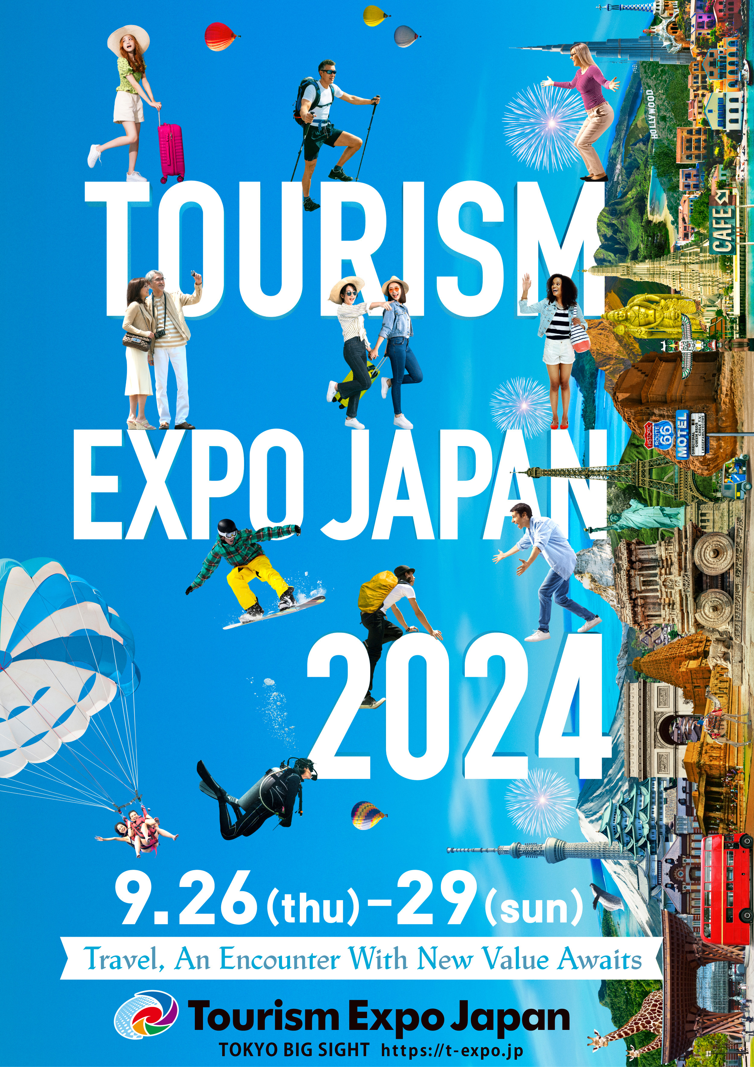 Tourism EXPO Japan Key Visual